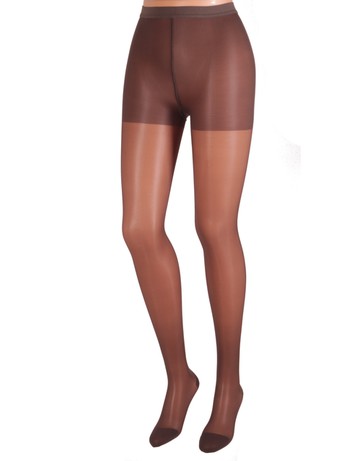 Bahner Compression Tights fine 70 mocca