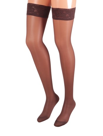 Bahner Compression Hold-Ups 40 mocca