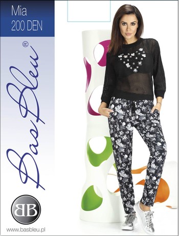 Bas Bleu Mia - Leggings black