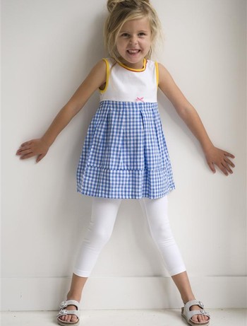 Bonnie Doon Basic Leggings for Children white