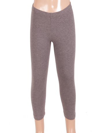 Bonnie Doon Basic Leggings for Children medium grey heather