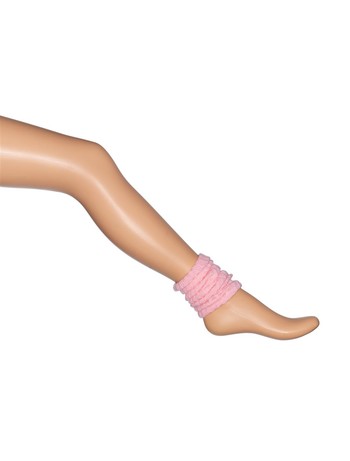 Bonnie Doon Short Leg Warmers pink panther