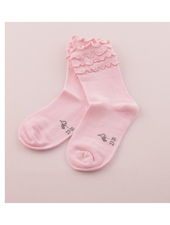Bonnie Doon Frou Frou Children's Socks pink panther