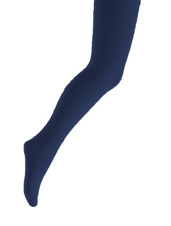 Bonnie Doon Chou Chou Children's Cotton Tights navy