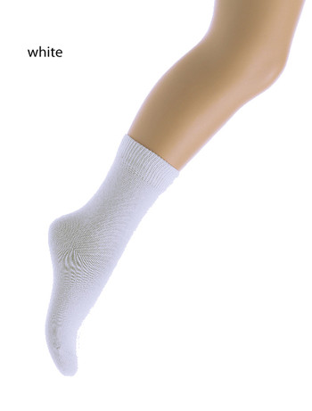 Bonnie Doon Children's Cotton Socks white