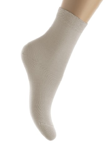 Bonnie Doon Pure Cotton Socks ivory