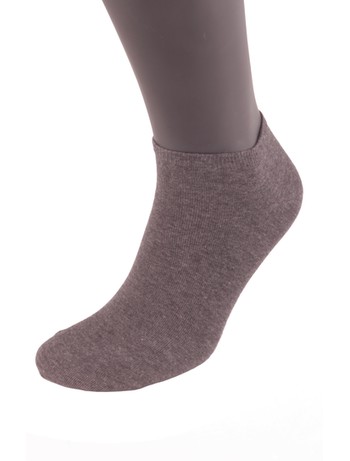 Bonnie Doon Cotton Short Socks oxford heather