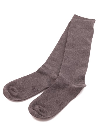 Bonnie Doon Children's Cotton Knee High Socks oxford heather