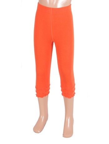 Bonnie Doon Frou Frou Capri Leggings for Children apricot