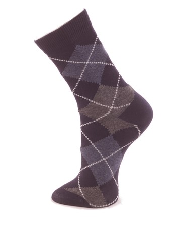 Bonnie Doon Argyle Socks for Children navy