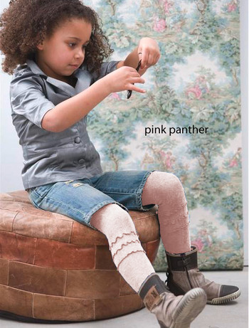Bonnie Doon Frou-Frou Tights pink panther
