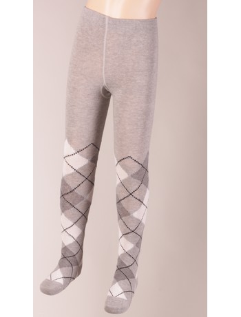 Bonnie Doon Argyle Tights for Children light grey heather