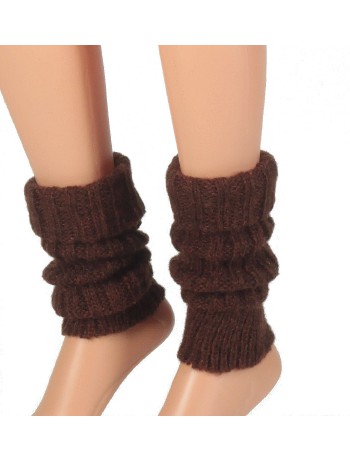 Bonnie Doon Soft & Shiny Leg Warmers copper