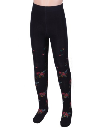 Bonnie Doon Bouquet Tights navy