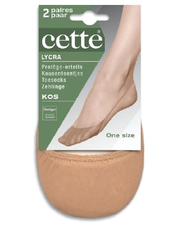 Cette Kos Toesocks - 2 Pairs 