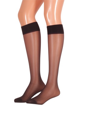 Cette Mexico Knee High Socks Double Pack black