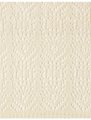 Cette Fashion Lace Fishnet Socks off white