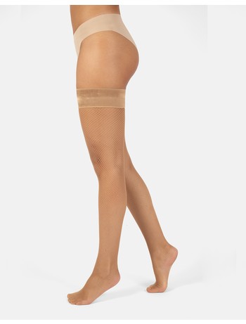 Cette Bahamas Fishnet Hold-Ups natural