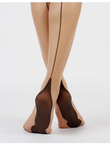 Cette Berlin Back Seamed Stockings 15DEN natural