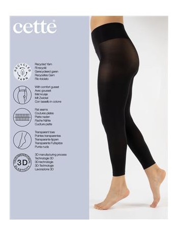 Cette London ECO Comfy Footless Tights 70 DEN 