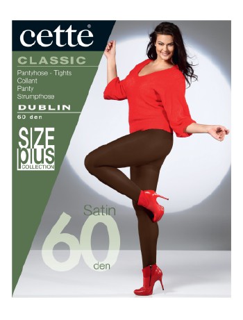 Cette Dublin 60 Plus Size opaque Tights 