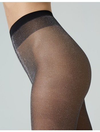 Cette Hollywood Lurex Tights silver