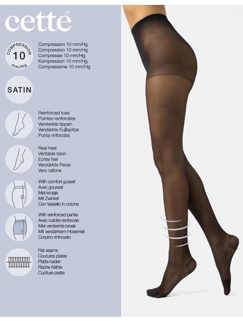 Cette Active Support Tights 70DEN 
