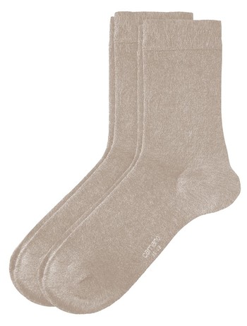 Camano 2 Pack of Women's Socks black