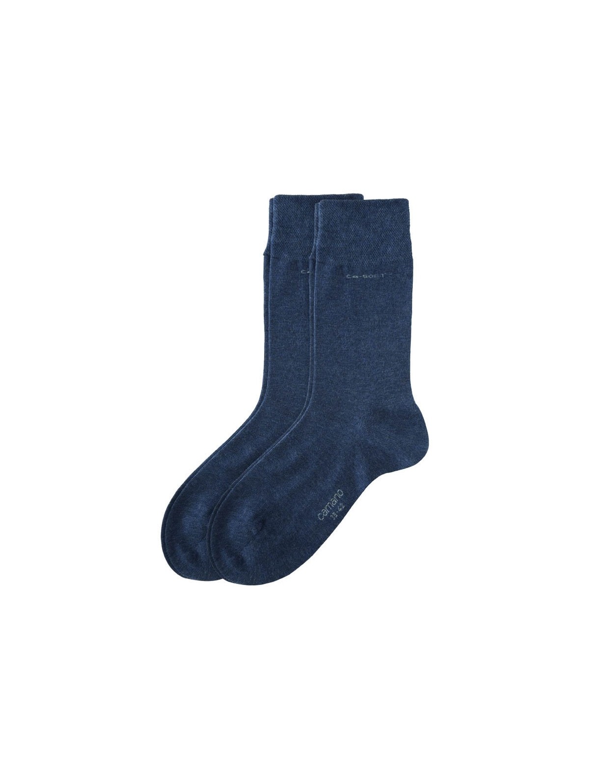 Camano CA-Soft cottons socks with pressure-free top 2-pack