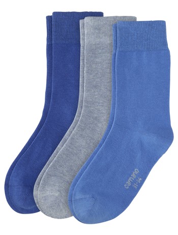 Camano 3 Pack Children's Cotton Socks campamuela stone olymp