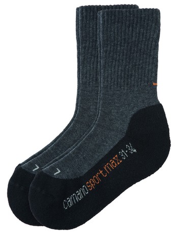 Camano Children Sport Socks Double Pack black