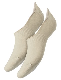 Camano Unisex Invisible Sneaker Socks Double Pack