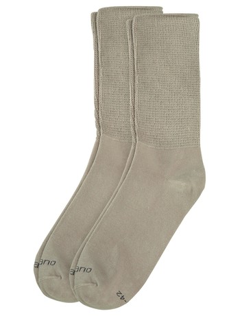 Camano unisex sport socks 2pairs sand