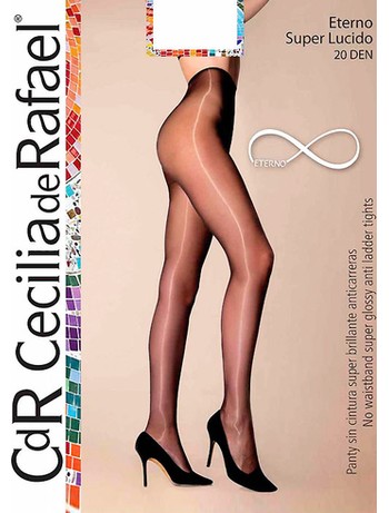 Cecilia de Rafael Eterno super lucido  20 tights negro