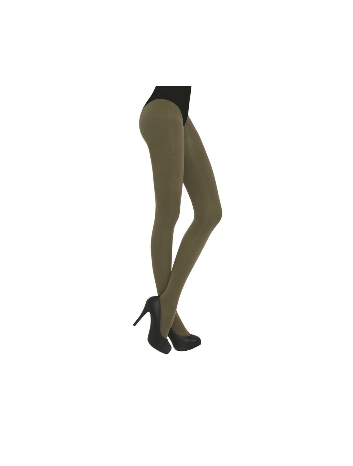 Olive Green Womens Hosiery