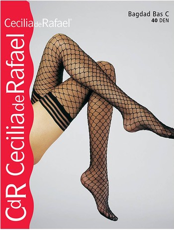 Cecilia De Rafael Bagdad Bas C Fishnet Hold-Ups 