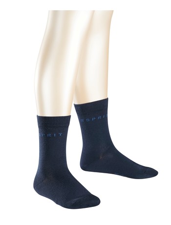 Esprit 2-pack Logo Socks navy