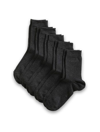 Esprit Women's Essential Socks 5 Pack anthracite