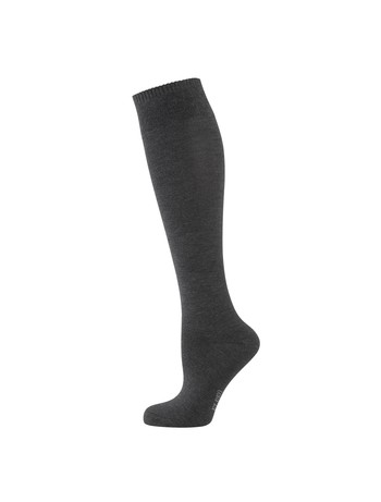 Elbeo Bamboo Knee High Socks schiefer mel