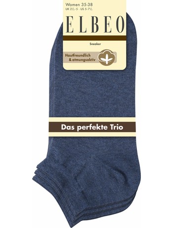 Elbeo The Perfect Trio Sneaker Socks 