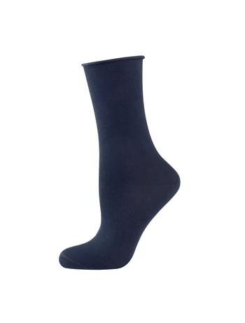 Elbeo Light Cotton Roll Top Socks marine