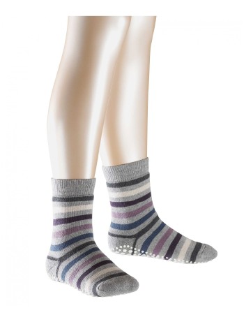 Falke New Stripe Home Socks greymelange-mix