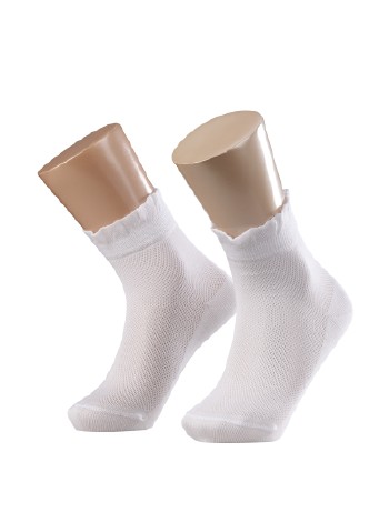 Falke Romantic Net Children Socks white 2000