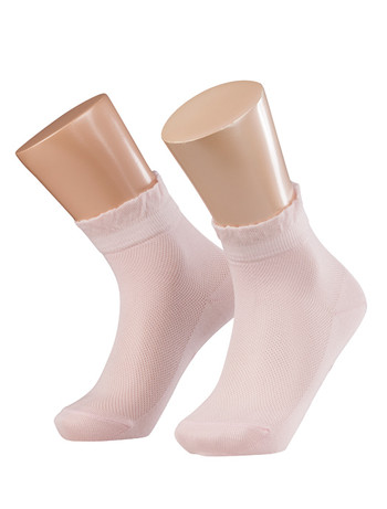 Falke Romantic Net Children Socks powderrose