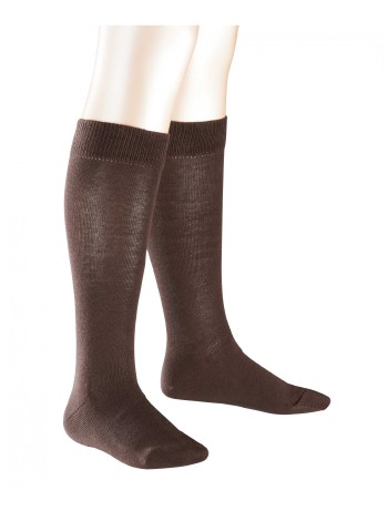 Falke Family Children Knee High Socks dark brown