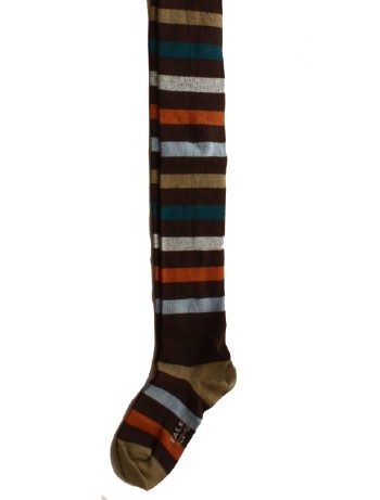 Falke New Stripe Children's Tights darkbrown