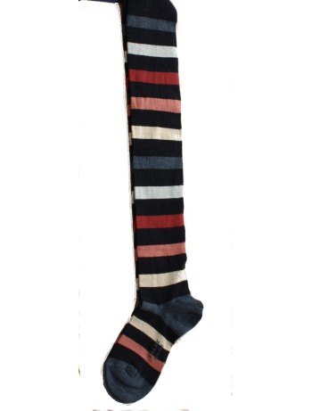 Falke New Stripe Children's Tights navyblue melange