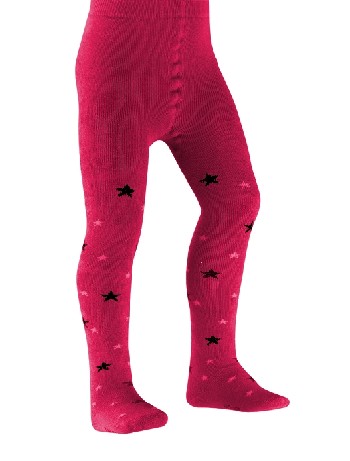 Falke Star Children Tights raspberry