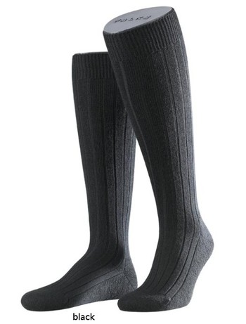 Falke Casual Men's Knee Highs black