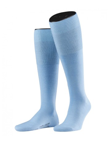 Falke Airport Men's Knee High Socks lightblue